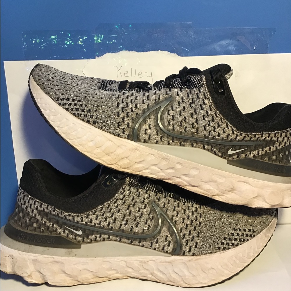 Nike react infinity run used size 11 mens running shoes